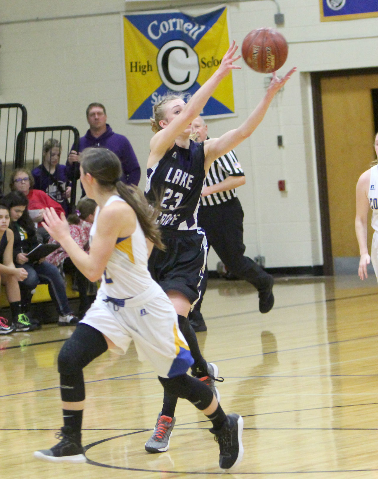 Lake Holcombe at Cornell girls basketball 1-10-19